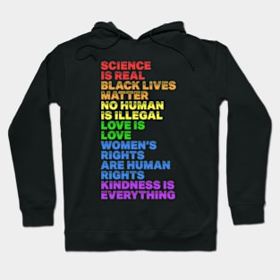 Science Is Real Black Lives Matter Hoodie